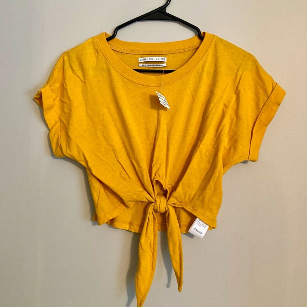 NWT Urban Outfitters Tied Crop